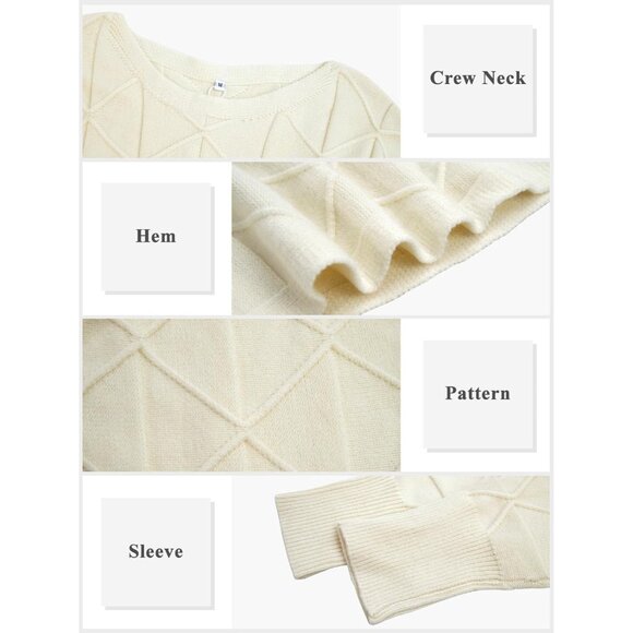 Women's Cozy Lightweight Sweater Medium Business Casual Fall Winter - Picture 7 of 7